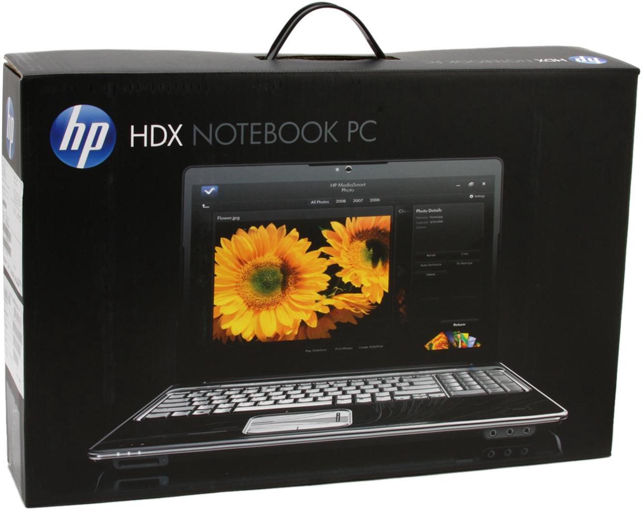 Alt view image 18 of 18 - HP Laptop Pavilion Intel Core 2 Duo P8400 4GB Memory 320GB HDD NVIDIA GeForce 9600M GT 16.0" Windows Vista Home Premium 64-bit HDX16-1040US