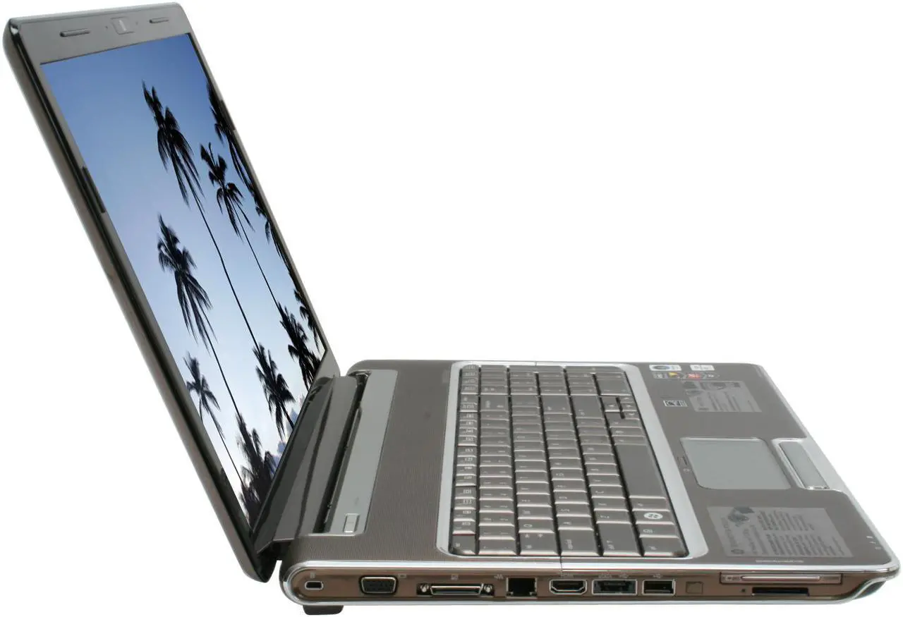 Alt view image 6 of 17 - HP Laptop Pavilion AMD Turion 64 X2 RM-74 4GB Memory 400GB HDD ATI Radeon HD 3200 17.0" Windows Vista Home Premium 64-bit dv7-1260us