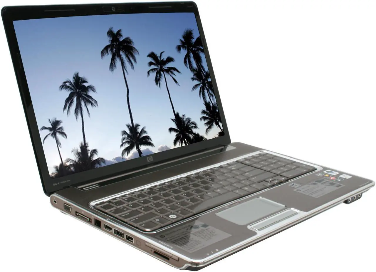 Alt view image 7 of 17 - HP Laptop Pavilion AMD Turion 64 X2 RM-74 4GB Memory 400GB HDD ATI Radeon HD 3200 17.0" Windows Vista Home Premium 64-bit dv7-1260us