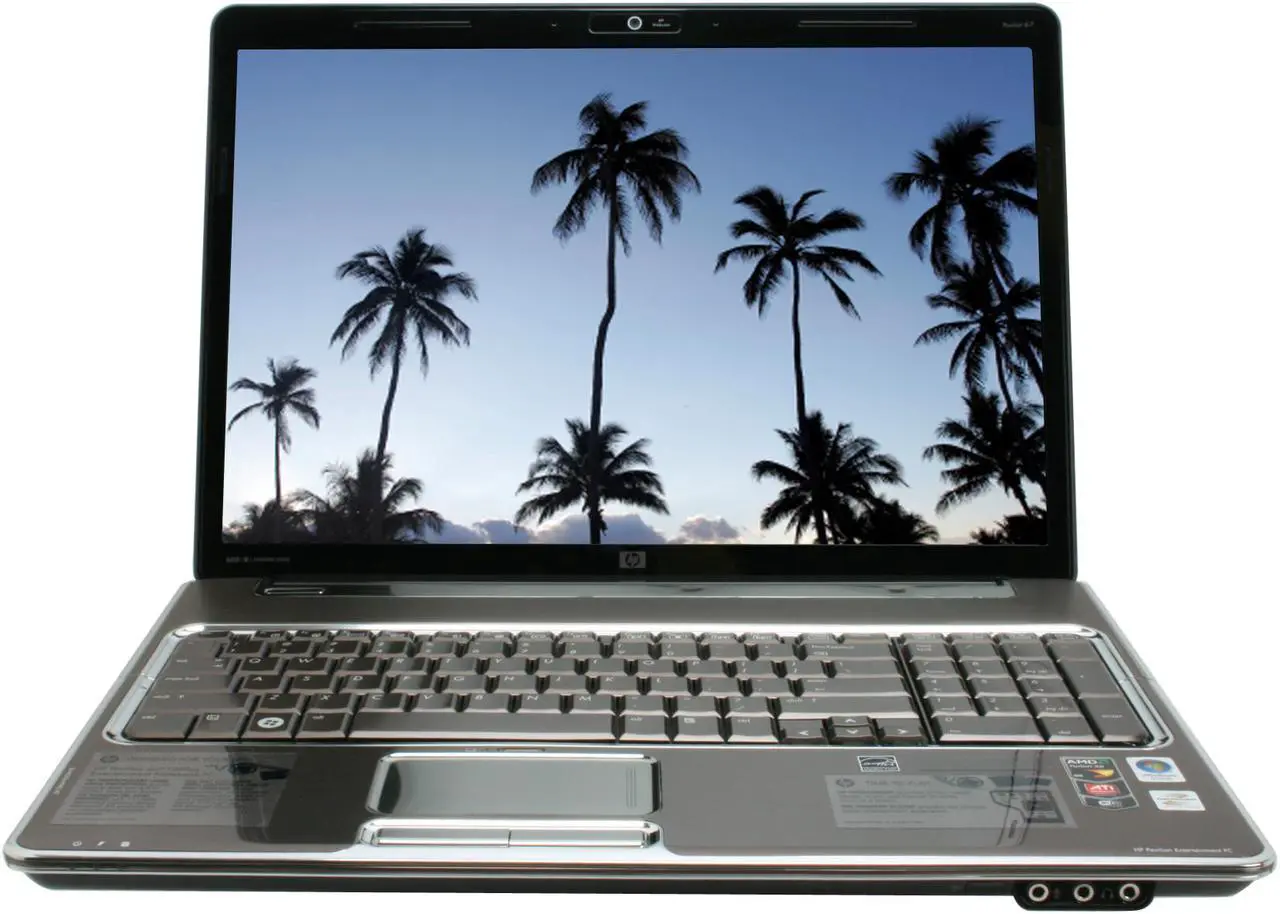 Alt view image 8 of 17 - HP Laptop Pavilion AMD Turion 64 X2 RM-74 4GB Memory 400GB HDD ATI Radeon HD 3200 17.0" Windows Vista Home Premium 64-bit dv7-1260us