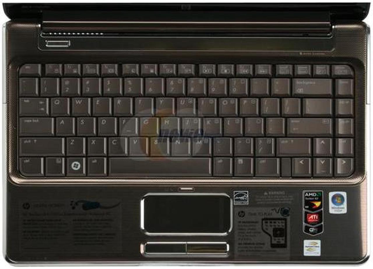 Alt view image 10 of 18 - HP Laptop Pavilion AMD Turion 64 X2 RM-72 4GB Memory 250GB HDD ATI Radeon HD 3200 14.1" Windows Vista Home Premium 64-bit dv4-1220us
