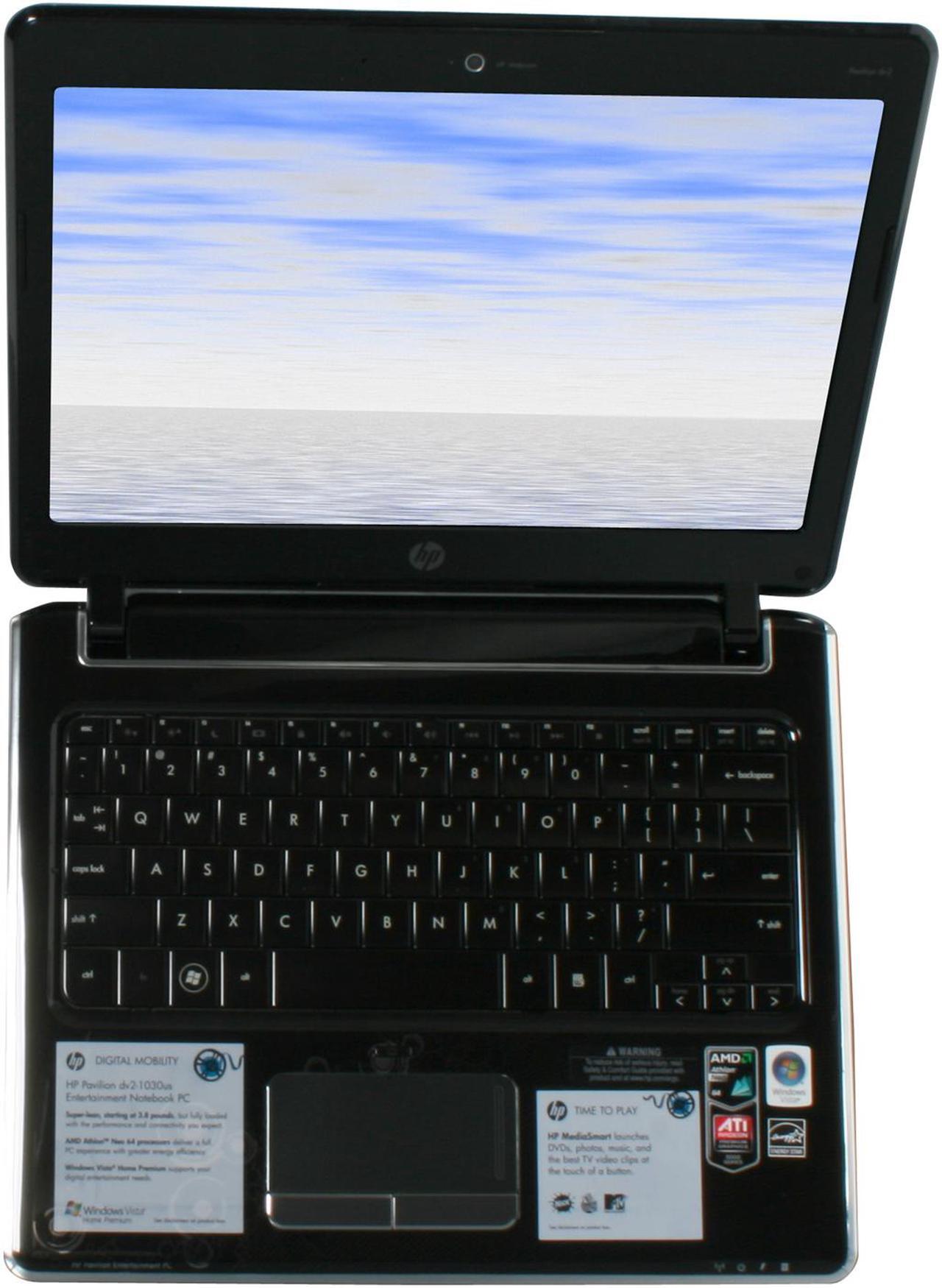 Alt view image 11 of 12 - HP Laptop Pavilion AMD Athlon Neo MV-40 4GB Memory 320GB HDD ATI Mobility Radeon HD 3410 12.1" Windows Vista Home Premium 64-bit dv2-1030us