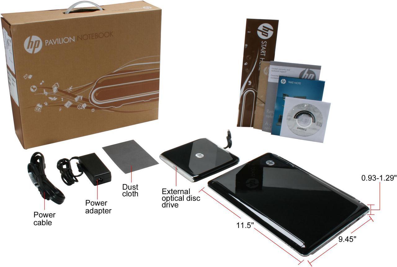 Alt view image 12 of 12 - HP Laptop Pavilion AMD Athlon Neo MV-40 4GB Memory 320GB HDD ATI Mobility Radeon HD 3410 12.1" Windows Vista Home Premium 64-bit dv2-1030us