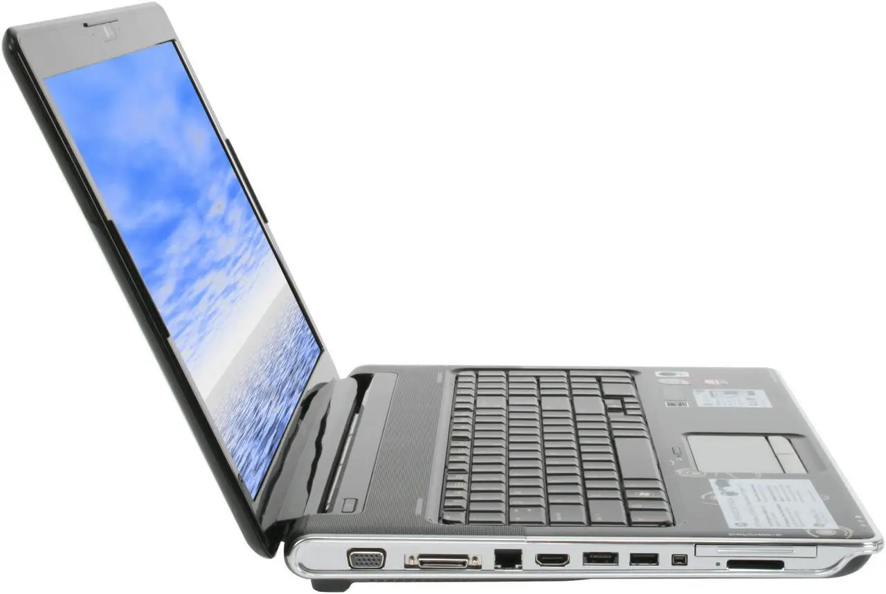 Alt view image 4 of 12 - HP Laptop Pavilion Intel Core 2 Quad Q9000 4GB Memory 500GB HDD ATI Mobility Radeon HD 4650 17.3" Windows Vista Home Premium 64-bit dv7-2040us