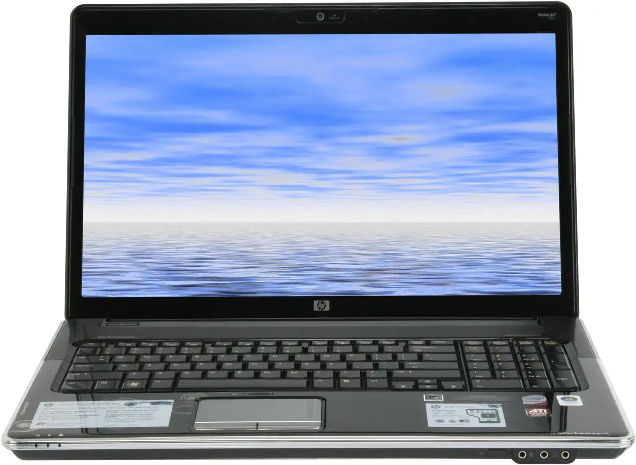 Alt view image 6 of 12 - HP Laptop Pavilion Intel Core 2 Quad Q9000 4GB Memory 500GB HDD ATI Mobility Radeon HD 4650 17.3" Windows Vista Home Premium 64-bit dv7-2040us
