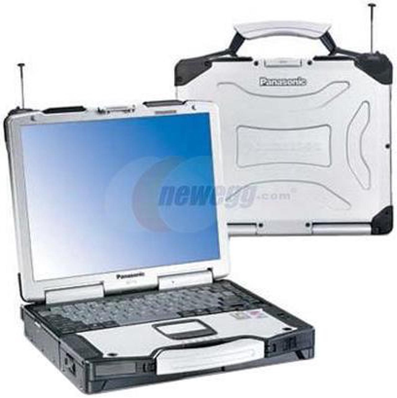 Main image of Panasonic Laptop Toughbook Intel Pentium M LV 778 512MB Memory 80GB HDD Intel GMA 900 13.3" Windows XP Professional CF-29NTQGZBM
