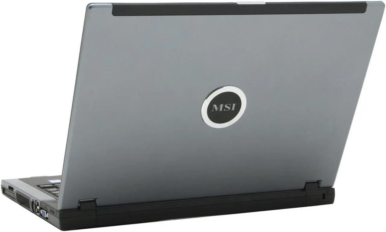 Alt view image 8 of 14 - MSI Laptop Intel Pentium M 730 512MB Memory 60GB HDD NVIDIA GeForce Go 6600 15.4" Windows XP Home M645-200