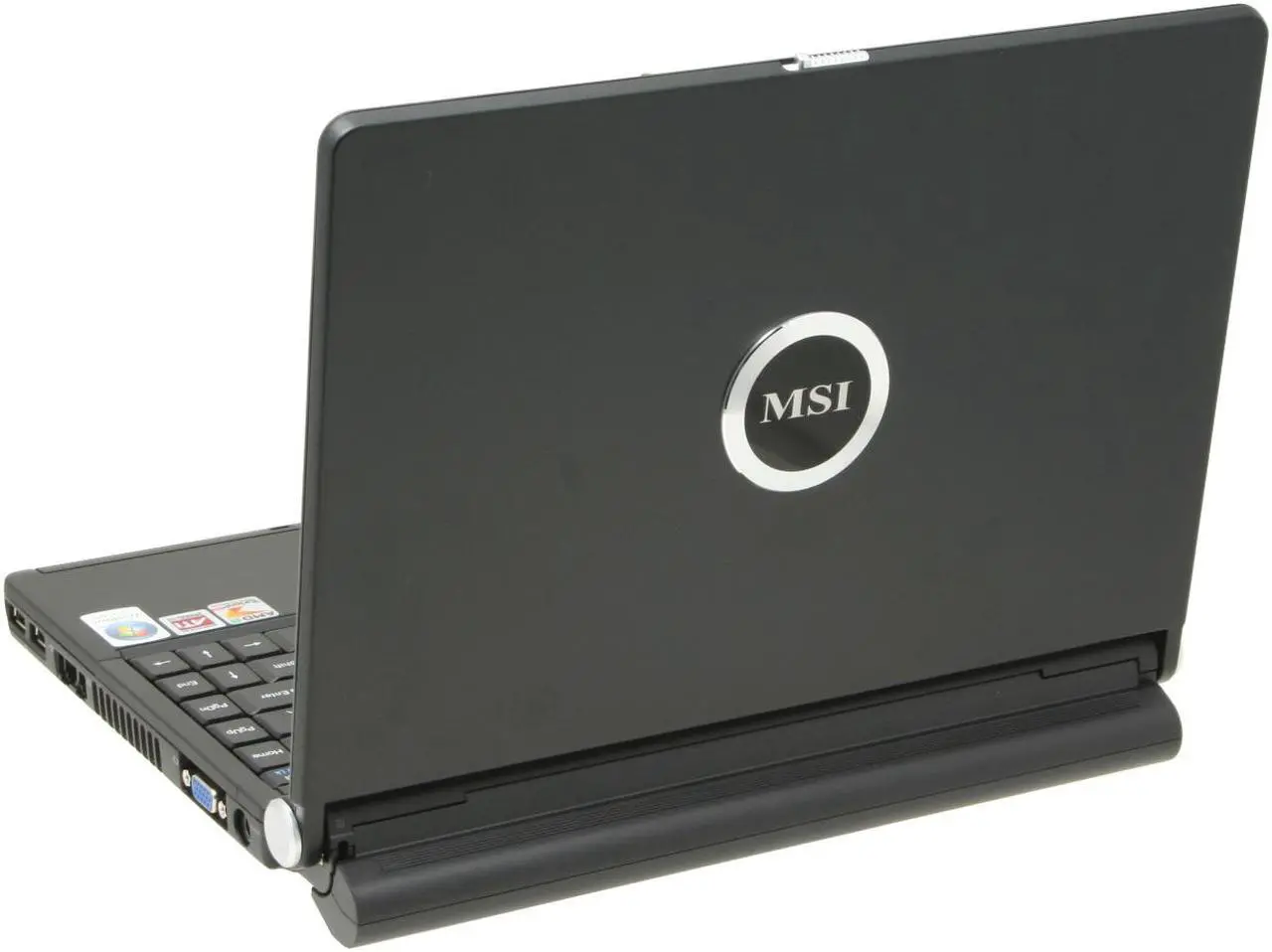 Alt view image 5 of 17 - MSI Laptop AMD Turion 64 X2 TL-50 1GB Memory 100GB HDD ATI Radeon Xpress 1150 IGP 12.1" Windows Vista Home Premium S271-243US