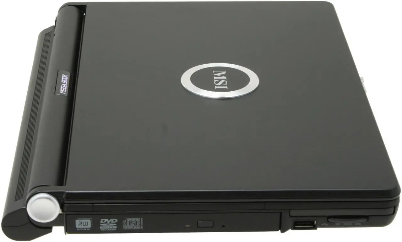 Alt view image 9 of 17 - MSI Laptop AMD Turion 64 X2 TL-50 1GB Memory 100GB HDD ATI Radeon Xpress 1150 IGP 12.1" Windows Vista Home Premium S271-243US