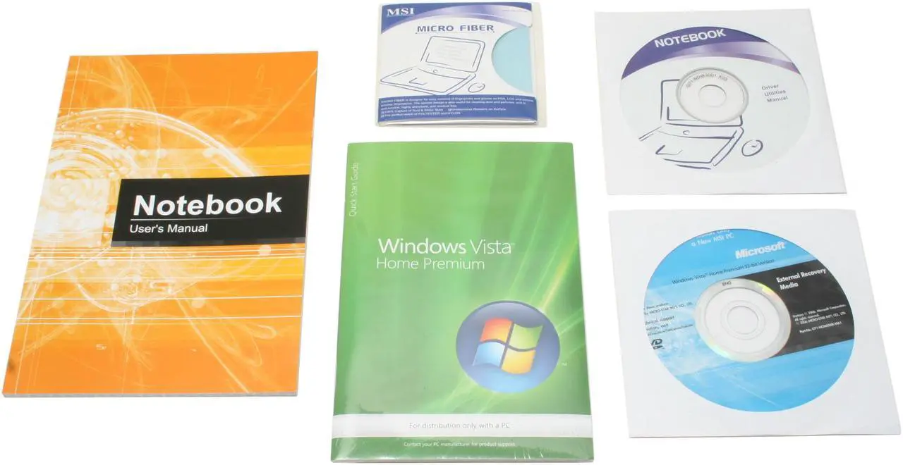 Alt view image 16 of 17 - MSI Laptop AMD Turion 64 X2 TL-50 1GB Memory 100GB HDD ATI Radeon Xpress 1150 IGP 12.1" Windows Vista Home Premium S271-243US