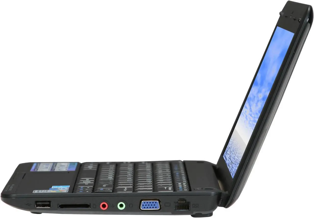 Alt view image 3 of 8 - MSI Wind U100-641US Black Intel Atom N270(1.60 GHz) 10.0" WSVGA 1GB Memory 160GB HDD Netbook