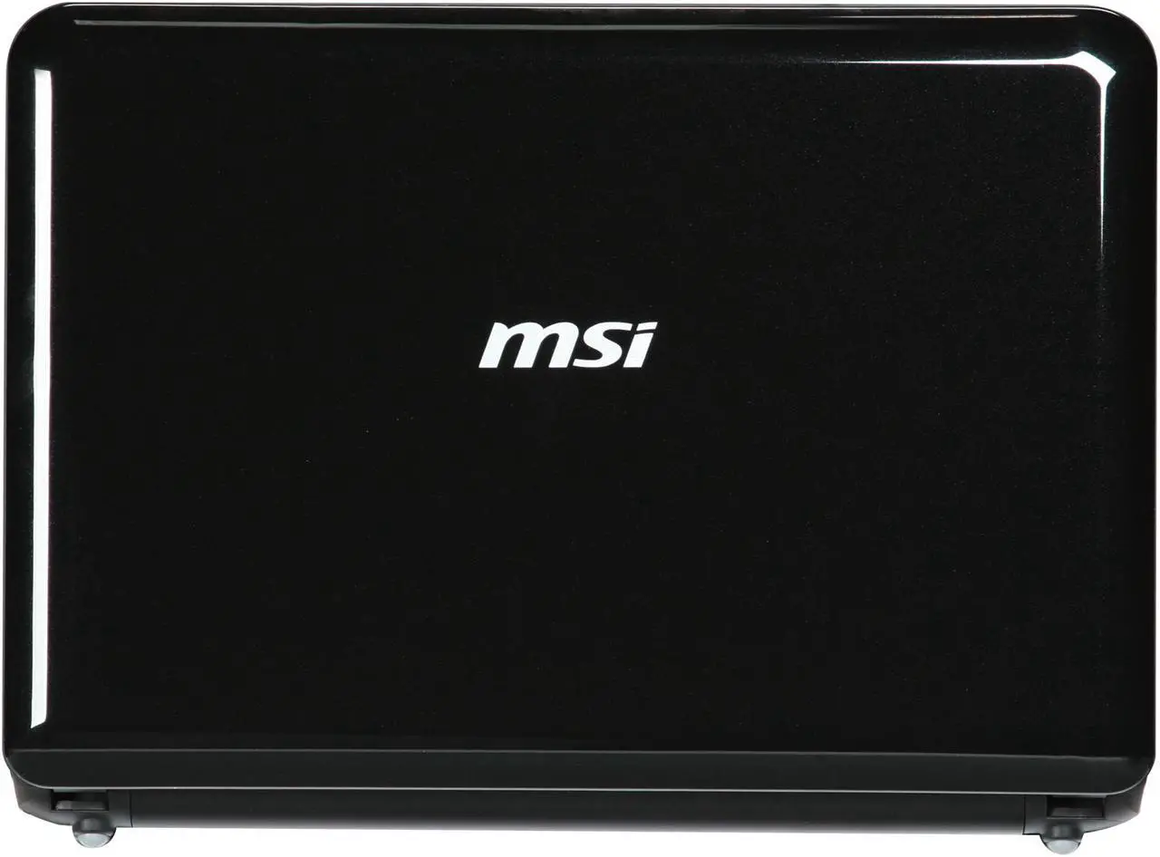 Main image of MSI Wind U100-641US Black Intel Atom N270(1.60 GHz) 10.0" WSVGA 1GB Memory 160GB HDD Netbook