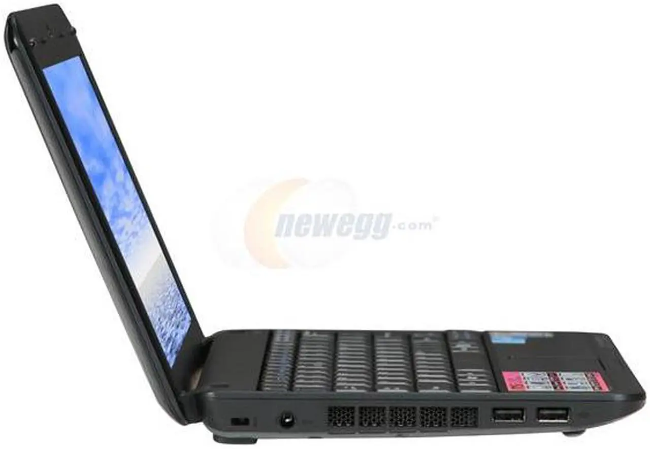 Alt view image 4 of 8 - MSI Wind U100-641US Black Intel Atom N270(1.60 GHz) 10.0" WSVGA 1GB Memory 160GB HDD Netbook