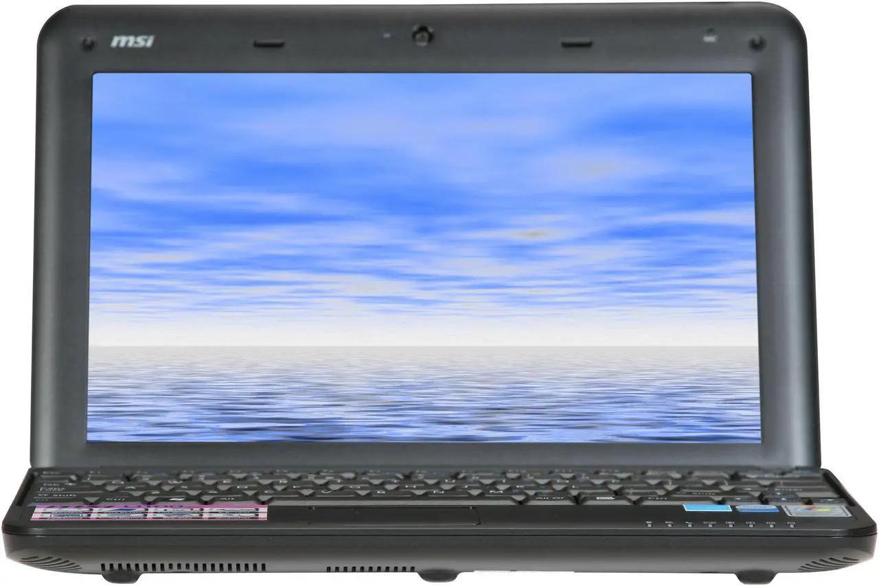 Alt view image 5 of 8 - MSI Wind U100-641US Black Intel Atom N270(1.60 GHz) 10.0" WSVGA 1GB Memory 160GB HDD Netbook