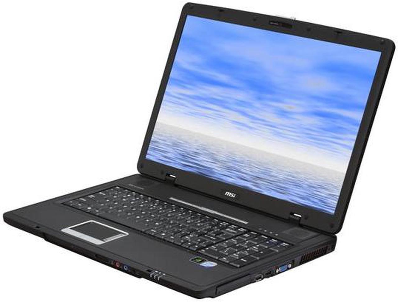 Main image of MSI Laptop Intel Core 2 Duo T5800 4GB Memory 160GB HDD 17.0" Windows Vista Home Premium VR705