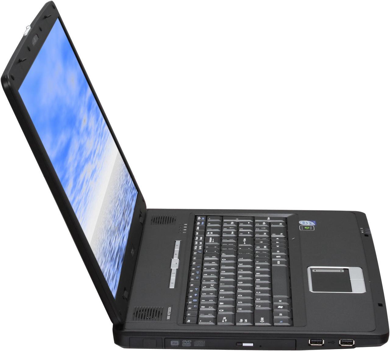 Alt view image 4 of 12 - MSI Laptop Intel Core 2 Duo T5800 4GB Memory 160GB HDD 17.0" Windows Vista Home Premium VR705