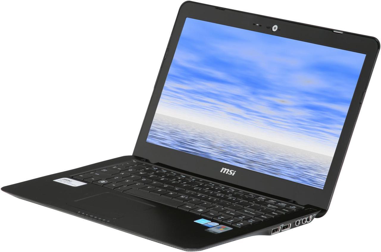 Main image of MSI Laptop X-Slim Intel Atom Z530 2GB Memory 320GB HDD Intel GMA 500 13.4" Windows Vista Home Premium X320-037US