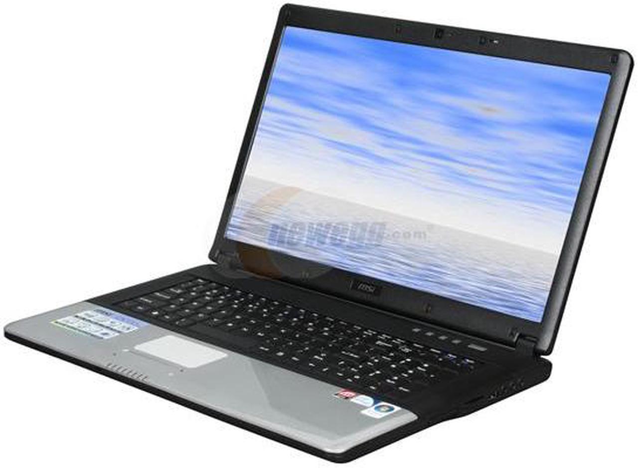 MSI Laptop Intel Pentium T4200 4GB Memory 320GB HDD ATI Mobility Radeon HD 4330 17.3" Windows Vista Home Premium CX700-020US