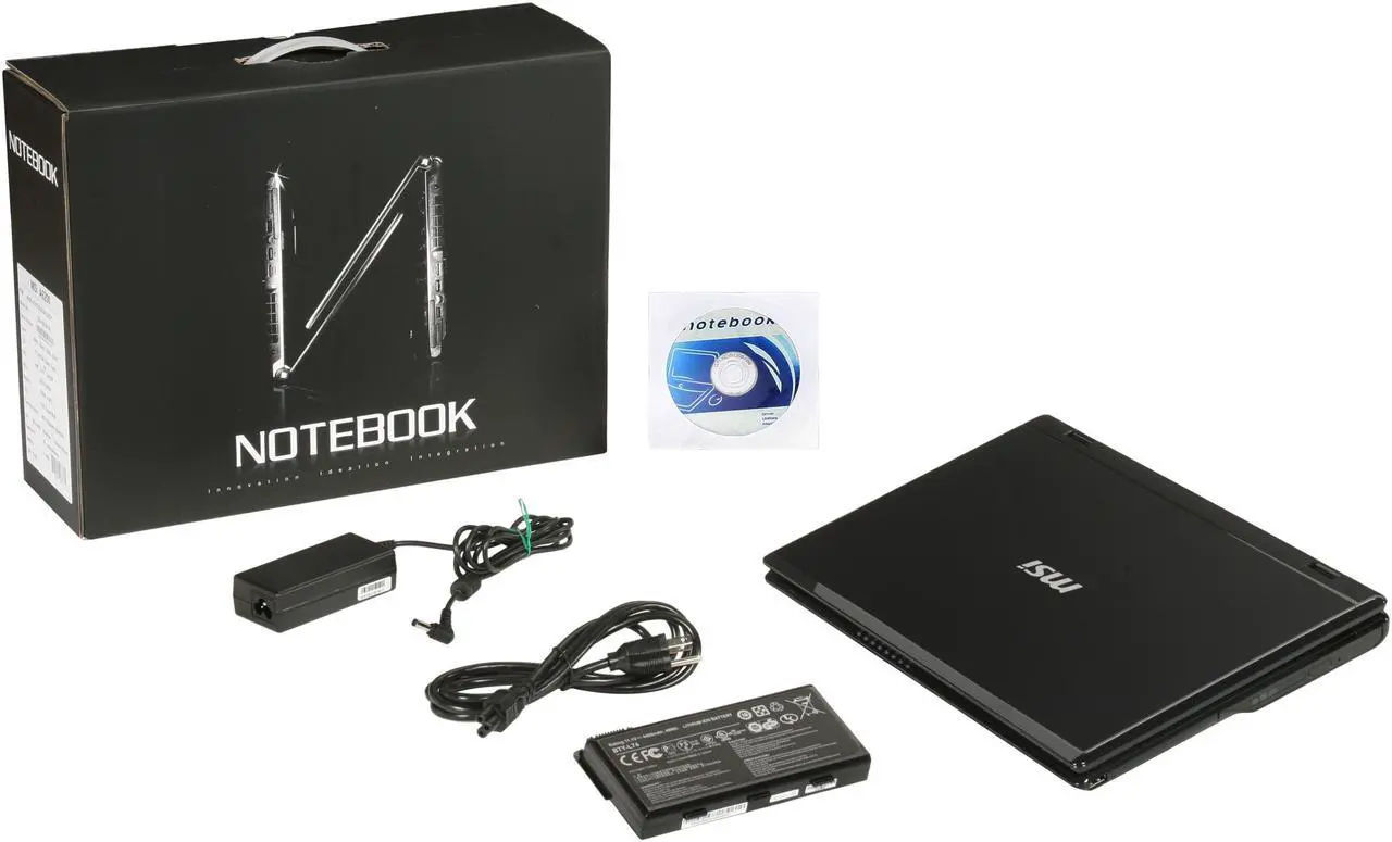 Alt view image 8 of 8 - MSI Laptop Intel Core i5-430M 4GB Memory 320GB HDD Intel HD Graphics 15.6" Windows 7 Home Premium A6200-021US