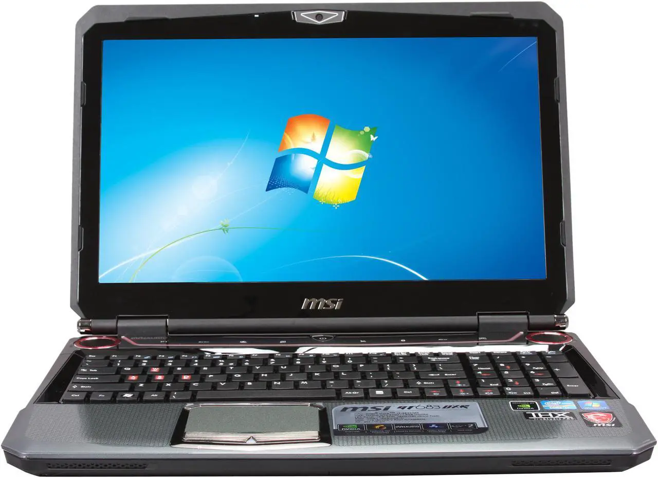 Alt view image 5 of 8 - MSI Laptop GT Series Intel Core i7-2630QM 16GB Memory 1TB HDD NVIDIA GeForce GTX 570M DDR5 15.6" Windows 7 Home Premium 64-Bit GT683DXR-427US