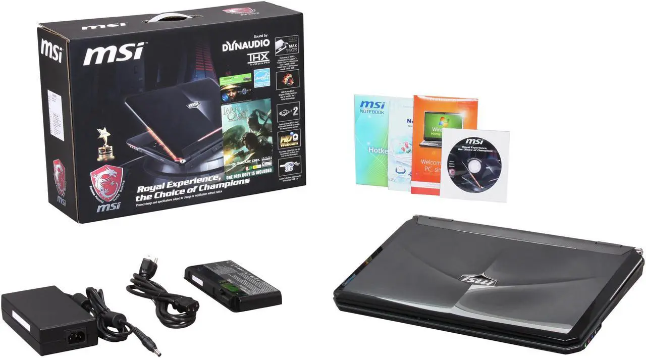Alt view image 8 of 8 - MSI Laptop GT Series Intel Core i7-2630QM 16GB Memory 1TB HDD NVIDIA GeForce GTX 570M DDR5 15.6" Windows 7 Home Premium 64-Bit GT683DXR-427US