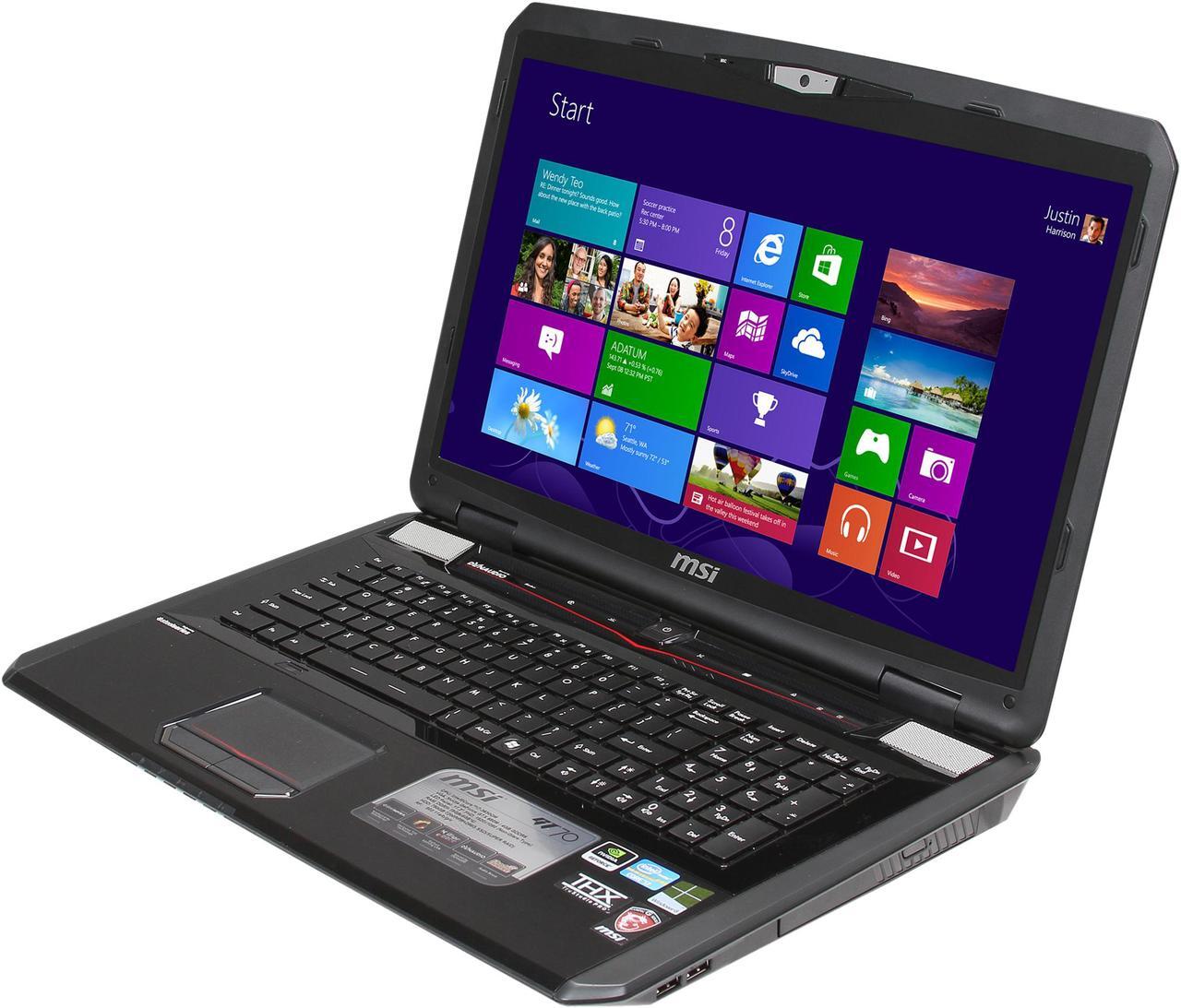 Main image of MSI GT Series - 17.3" NVIDIA GeForce GTX 680M - Intel Core i7-3630QM - 16GB Memory - 256 GB SSD - Windows 8 - Gaming Laptop - (GT70 0NE-446US )