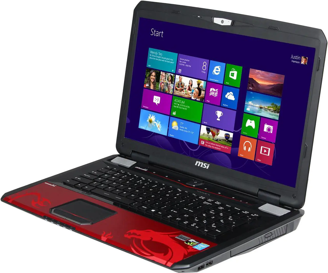 Main image of MSI GT Series - 17.3" NVIDIA GeForce GTX 780M - Intel Core i7-4700MQ  - 32GB Memory - 384 GB SSD - Win 8 Multi-language - Gaming Laptop - (GT70 2OD-039US )