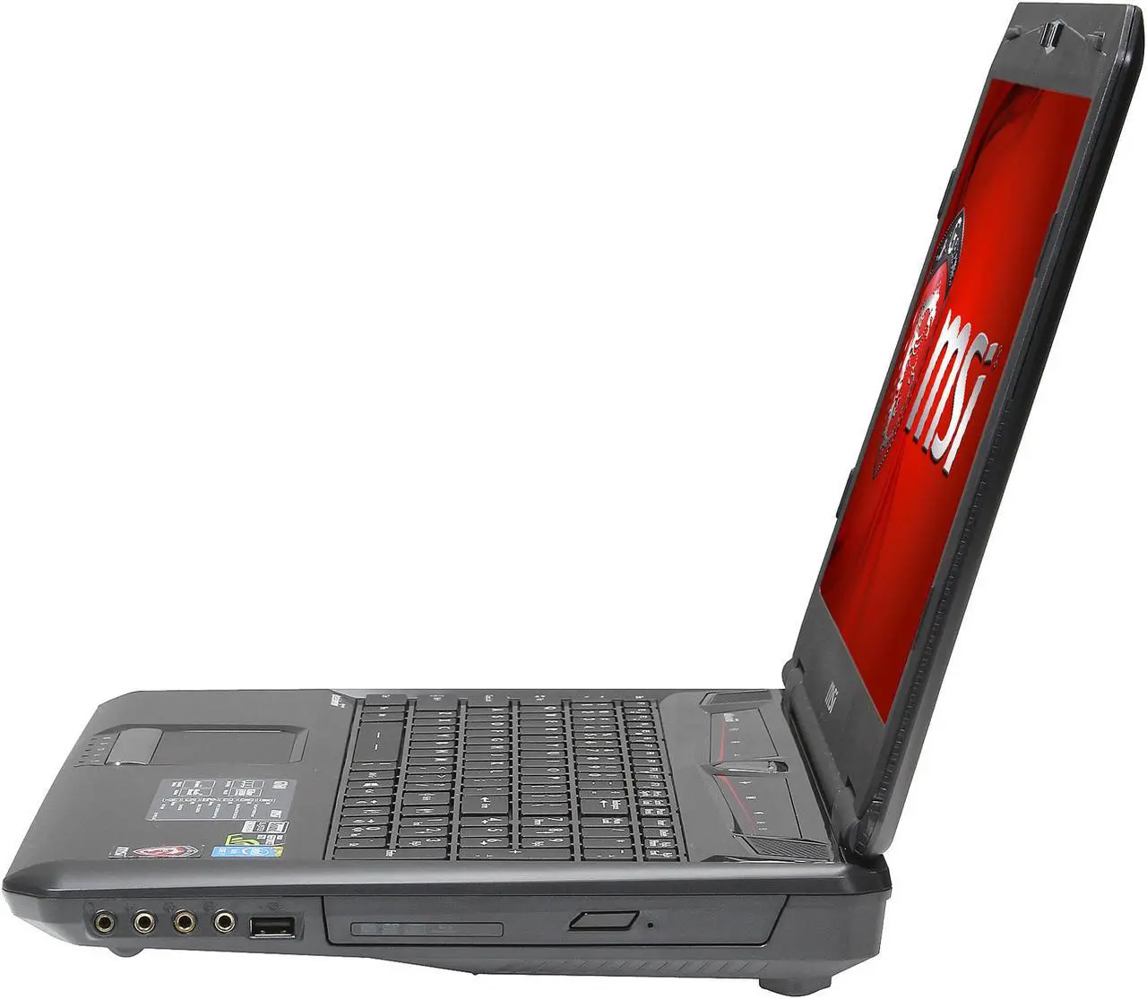 Alt view image 2 of 8 - MSI GT Series - 15.6" NVIDIA GeForce GTX 770M - Intel Core i7-4700MQ - 12GB Memory - 128 GB SSD - Win 8 Multi-language - Gaming Laptop - (GT60 2OC-024US )