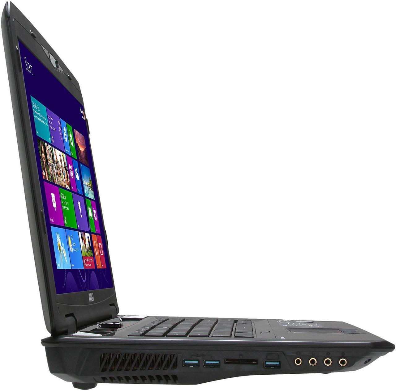 Alt view image 4 of 8 - MSI GX Series - 17.3" AMD Radeon HD 8970M - AMD A10-5750M - 8GB Memory - - Windows 8 - Gaming Laptop - (GX70 3BE-007US )