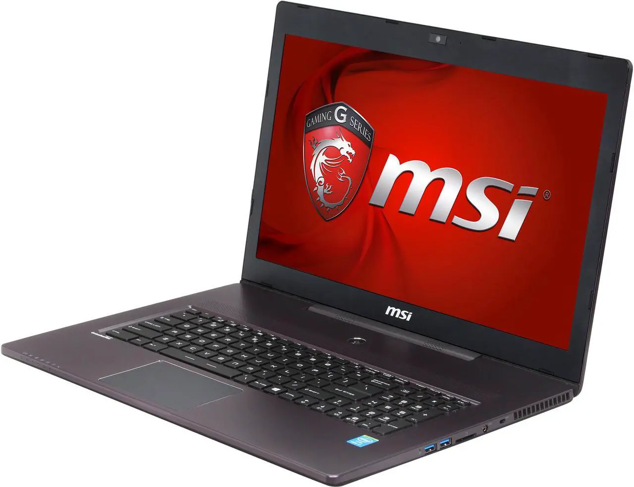 Main image of MSI - 17.3" NVIDIA GeForce GTX 765M - Intel Core i7-4700HQ - 16GB Memory - 256 GB SSD - Windows 8 - Gaming Laptop - (GS70 2OD-002US )