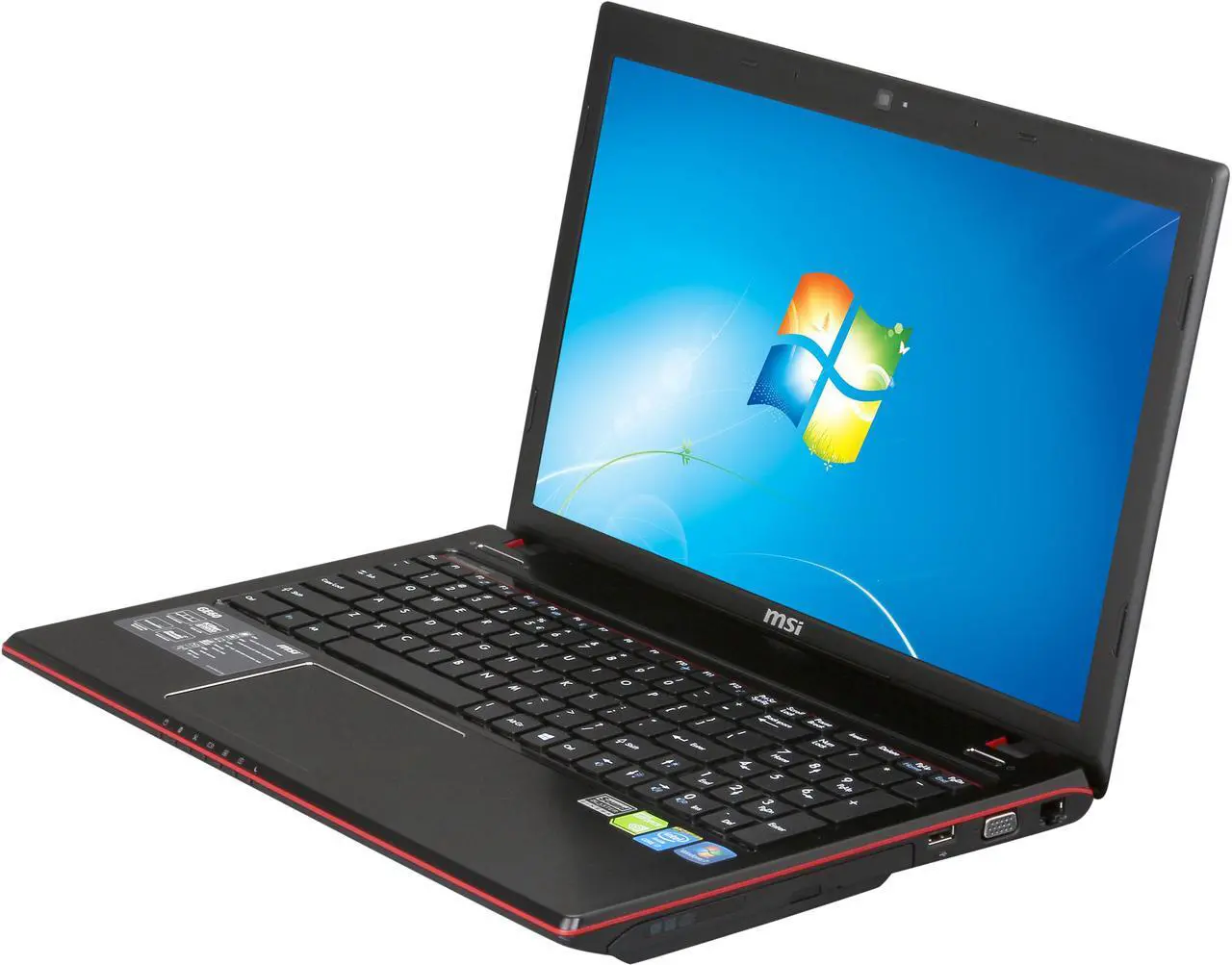 Main image of MSI GE Series - 15.6" NVIDIA GeForce GT 750M - Intel Core i7-4700MQ  - 8GB Memory - - Windows 7 Home Premium - Gaming Laptop - (GE60 2OC-097US )