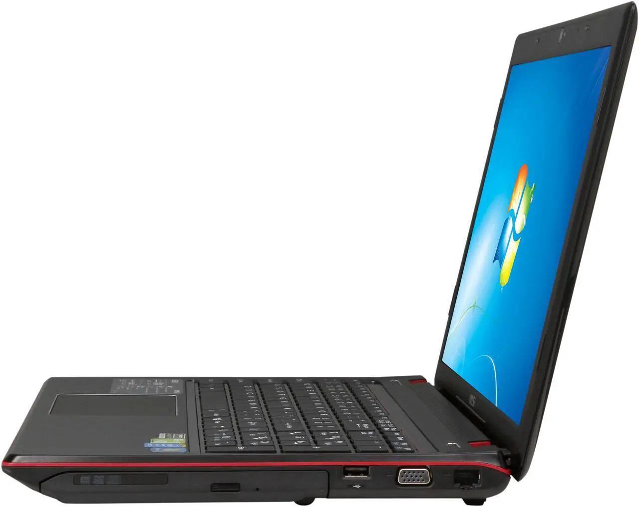 Alt view image 2 of 8 - MSI GE Series - 15.6" NVIDIA GeForce GT 750M - Intel Core i7-4700MQ  - 8GB Memory - - Windows 7 Home Premium - Gaming Laptop - (GE60 2OC-097US )