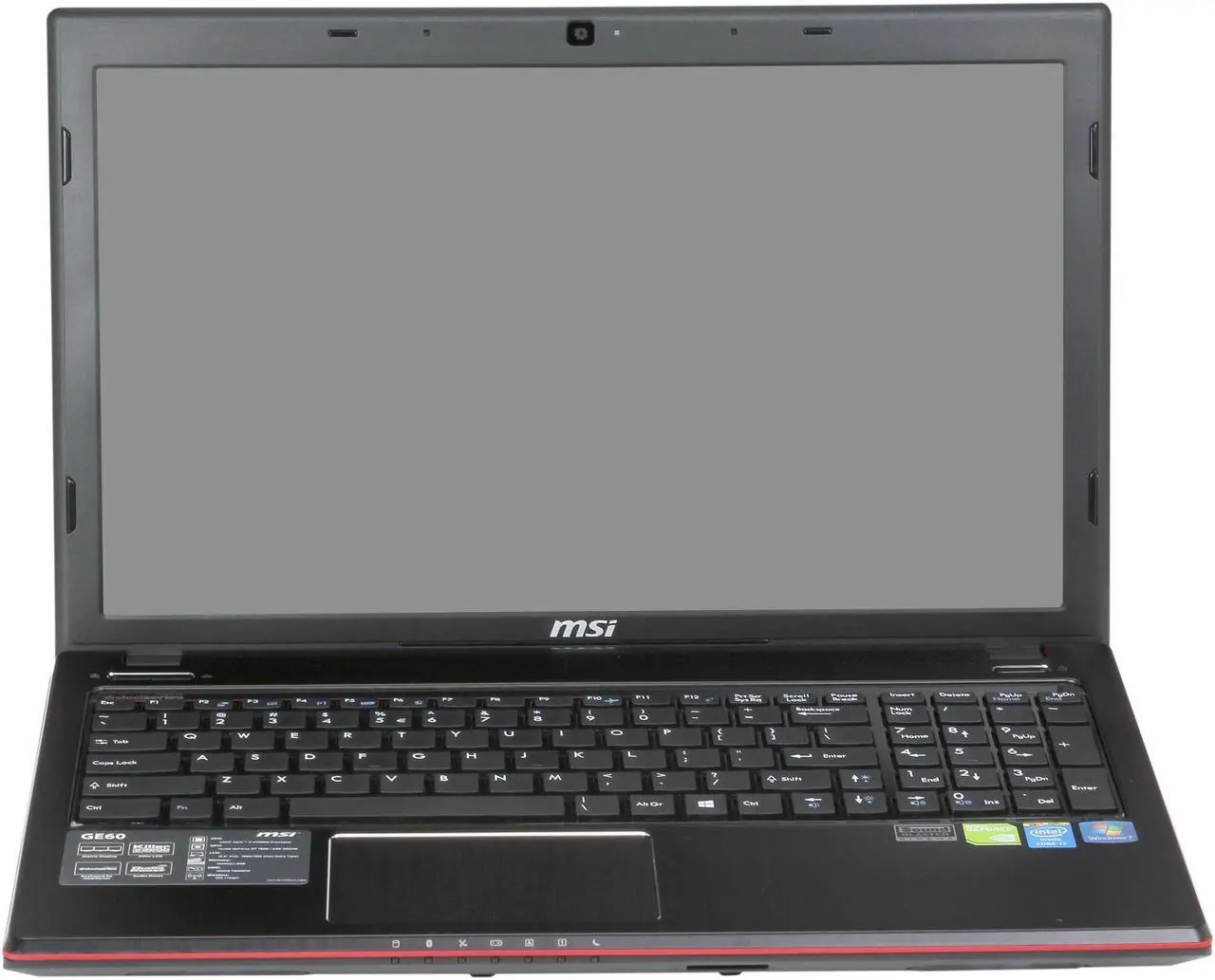Alt view image 5 of 8 - MSI GE Series - 15.6" NVIDIA GeForce GT 750M - Intel Core i7-4700MQ  - 8GB Memory - - Windows 7 Home Premium - Gaming Laptop - (GE60 2OC-097US )