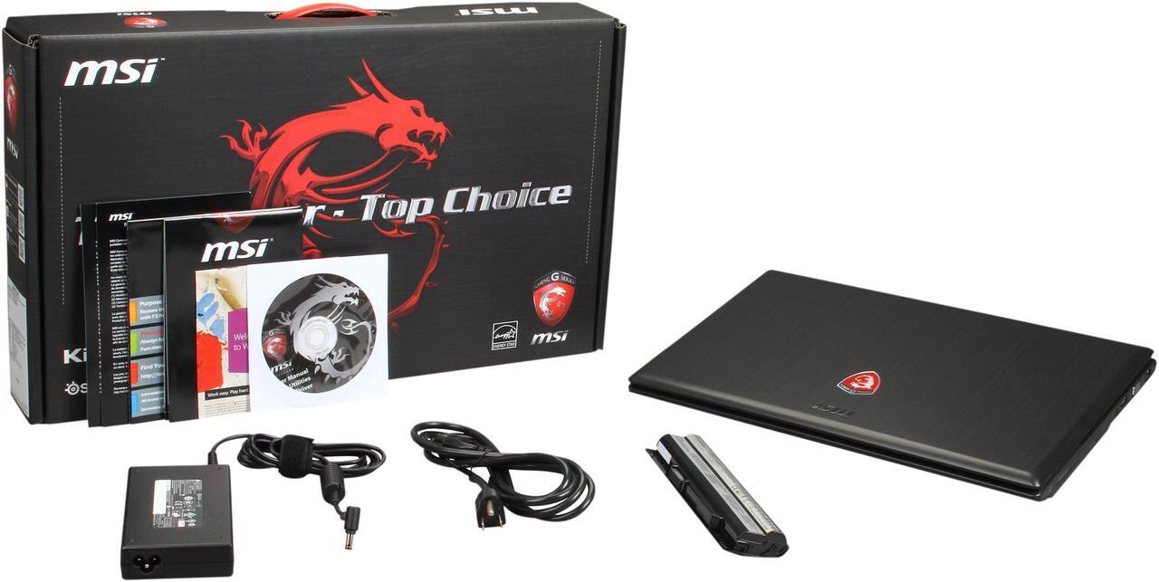 Alt view image 8 of 8 - MSI GP Series - 15.6" NVIDIA GeForce 840M - Intel Core i5-4200M - 8GB Memory - - Windows 8.1 Multi-language - Gaming Laptop - (GP60 Leopard-010 )