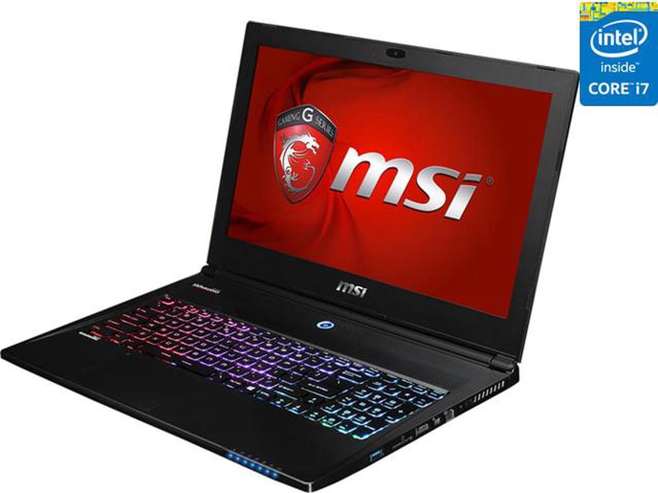 Main image of MSI GS Series - 15.6" NVIDIA GeForce GTX 970M - Intel Core i7-4710HQ - 12GB Memory - 128 GB SSD - Windows 8.1 64-Bit Multi-language - Gaming Laptop - (GS60 Ghost Pro-044 )