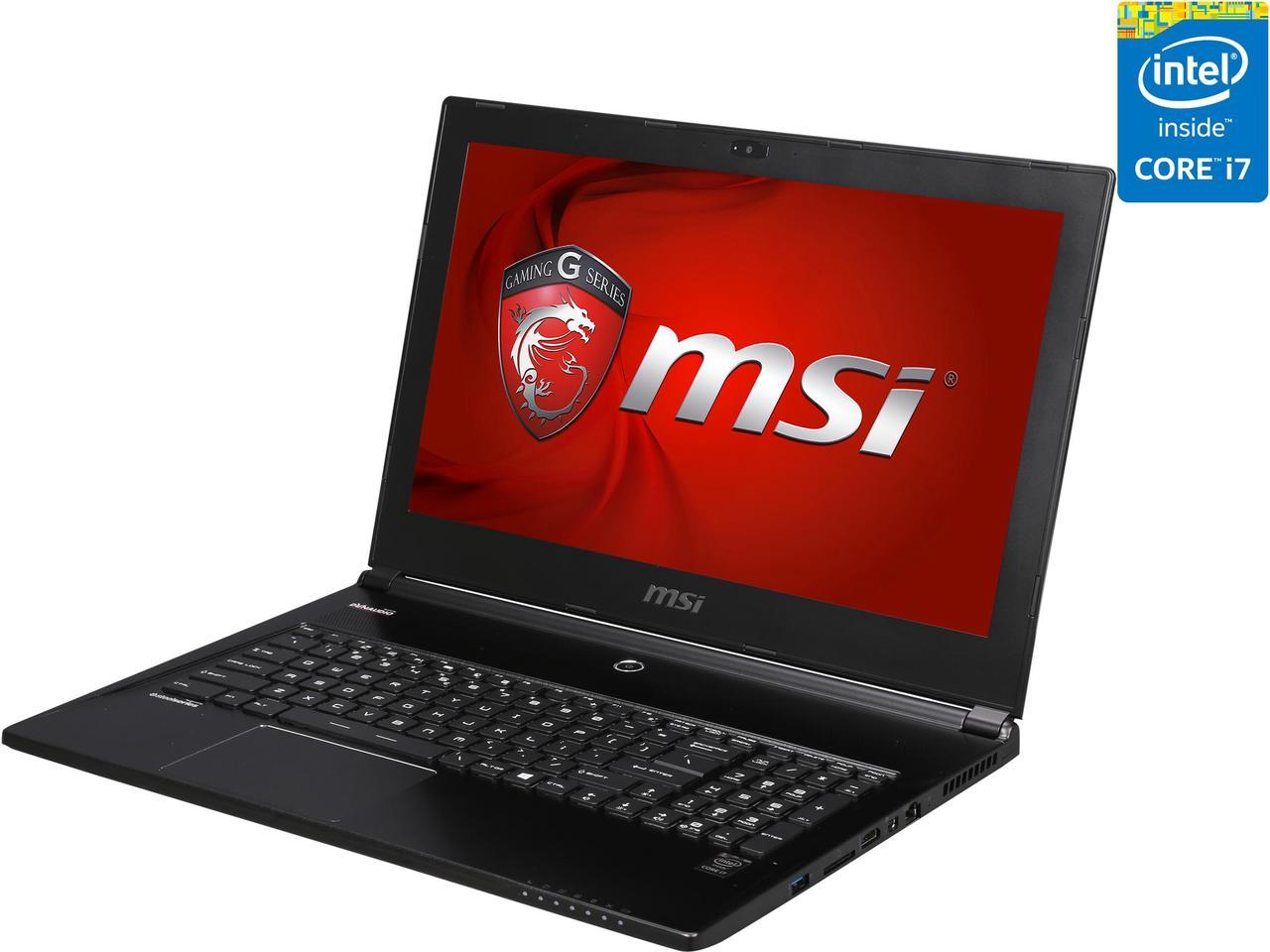 MSI GS Series - 15.6" - Intel Core i7-4720HQ - NVIDIA GeForce GTX 965M - 16 GB DDR3L - 1TB HDD 128 GB SSD - Windows 8.1 64-Bit Multi-language - Gaming Laptop (GS60 Ghost-265 )