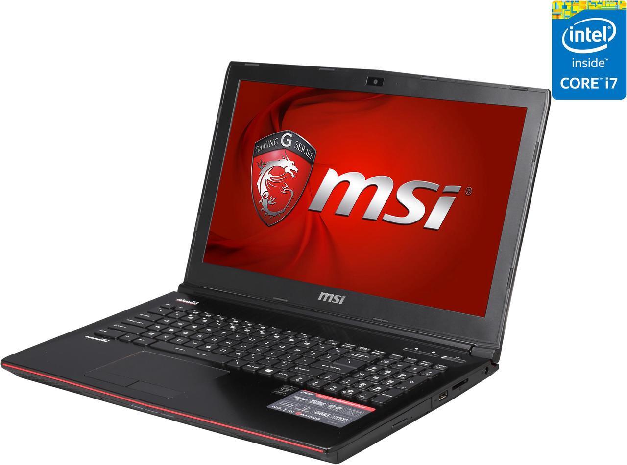 Main image of MSI GE Series GE62 Apache Pro-055 Gaming Laptop Intel Core i7 4720HQ (2.60GHz) 12GB Memory 1TB HDD 128G SSD NVIDIA GeForce GTX 970M 3 GB GDDR5 15.6" Windows 8.1 64-Bit Multi-language