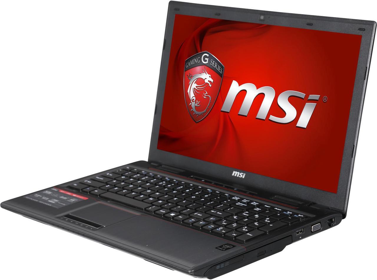 Main image of MSI GP Series - 15.6" NVIDIA GeForce 940M - Intel Core i5-4210H - 8GB Memory - - Windows 8.1 64-bit - Gaming Laptop - (GP60 Leopard-836 )