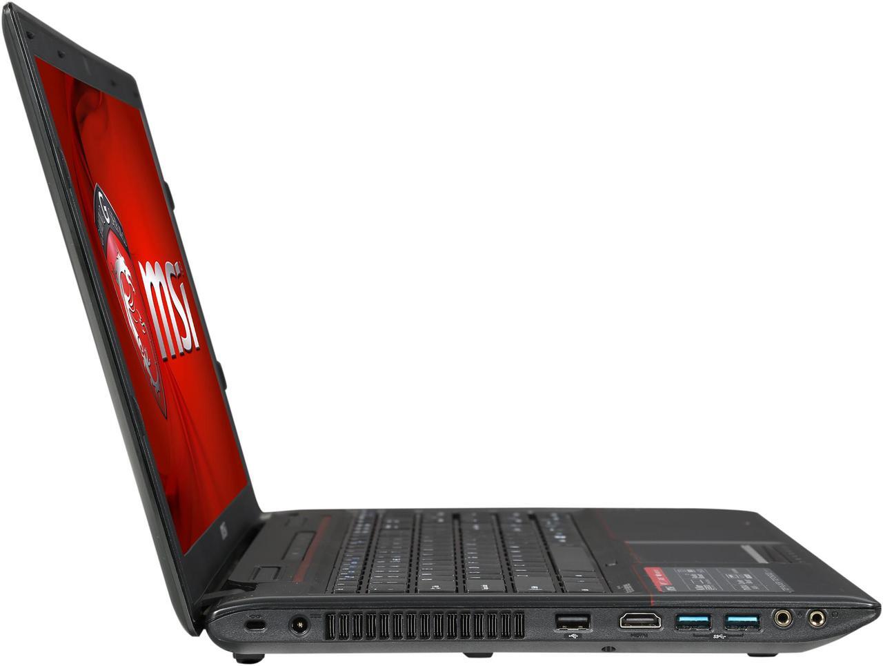 Alt view image 4 of 8 - MSI GP Series - 15.6" NVIDIA GeForce 940M - Intel Core i5-4210H - 8GB Memory - - Windows 8.1 64-bit - Gaming Laptop - (GP60 Leopard-836 )