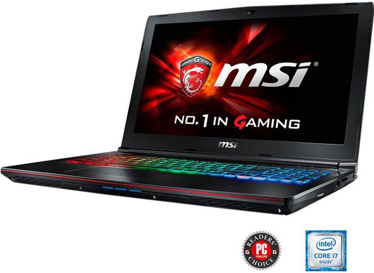 MSI GE Series GE62 Apache Pro-004 Gaming Laptop 6th Generation Intel Core i7 6700HQ (2.60 GHz) 16 GB Memory 1 TB HDD NVIDIA GeForce GTX 960M 2 GB GDDR5 15.6" Windows 10 Home