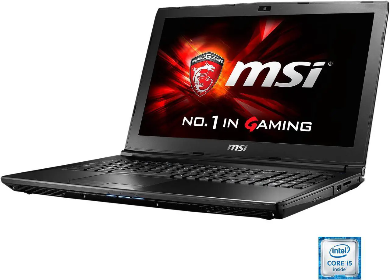 Main image of MSI - 15.6" NVIDIA GeForce GTX 960M - Intel Core i5-6300HQ - 16GB Memory - 128 GB SSD - Windows 10 Home 64-Bit - Gaming Laptop - (GL62 6QF-1278 )