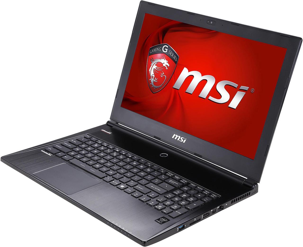 Main image of MSI GS Series - 15.6" NVIDIA GeForce GTX 970M - Intel Core i7-5700HQ - 16GB Memory - 128 GB SSD - Windows 8.1 64-Bit - Gaming Laptop - (GS60 Ghost Pro-606 )