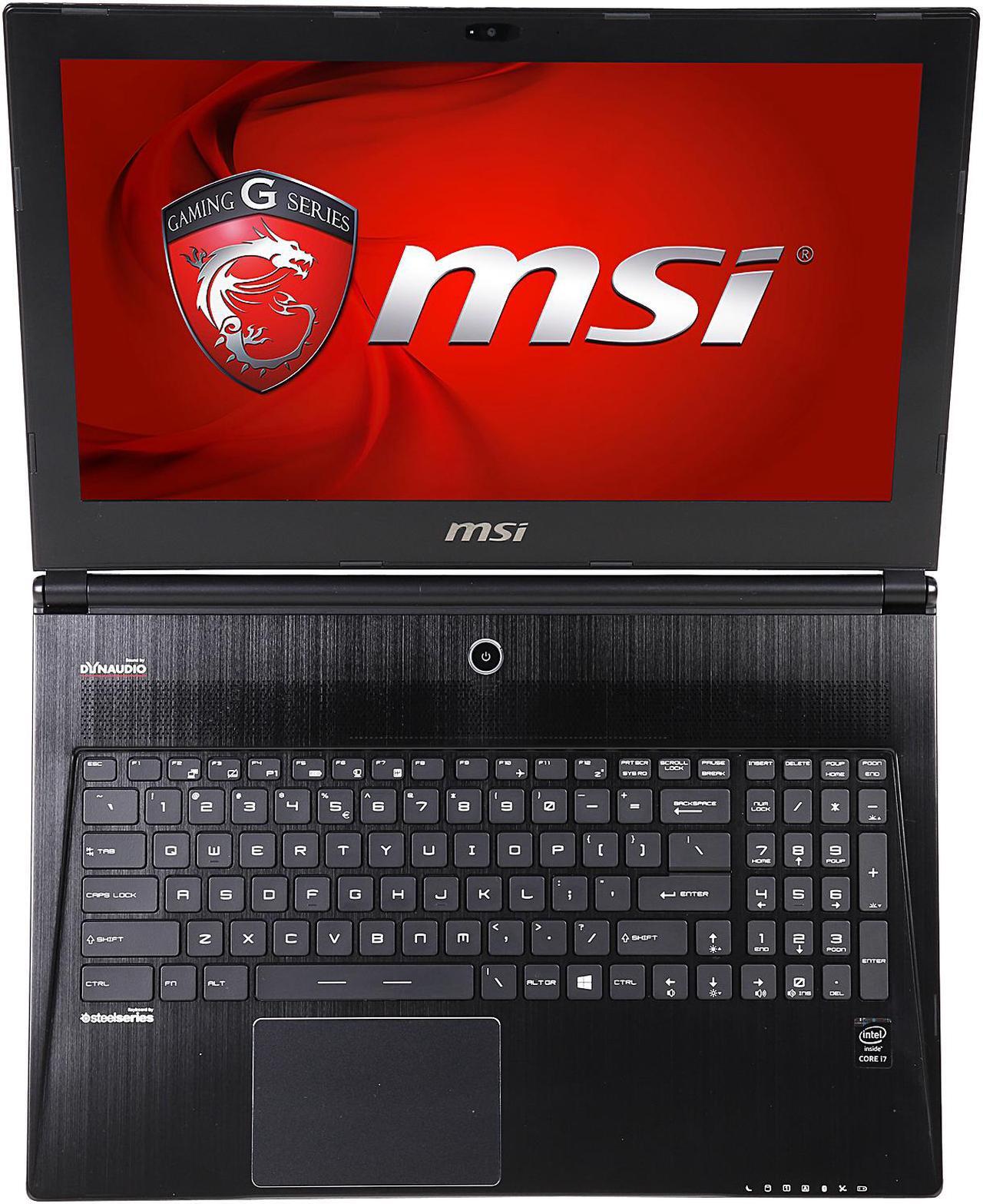 Alt view image 6 of 8 - MSI GS Series - 15.6" NVIDIA GeForce GTX 970M - Intel Core i7-5700HQ - 16GB Memory - 128 GB SSD - Windows 8.1 64-Bit - Gaming Laptop - (GS60 Ghost Pro-606 )