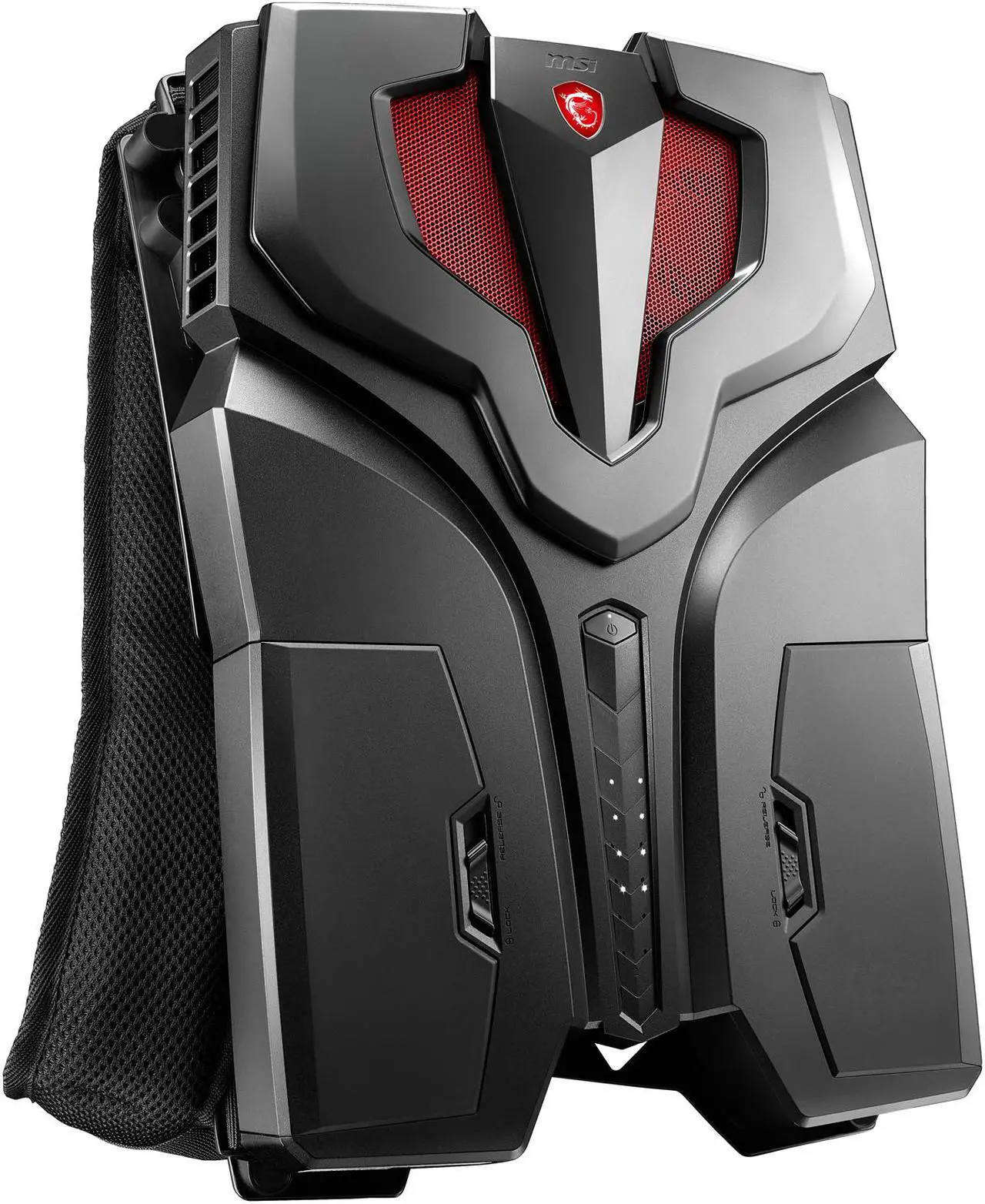 Alt view image 2 of 10 - MSI VR ONE 6RD-007US Intel Core i7 6th Gen 6820HK (2.70 GHz) NVIDIA GeForce GTX 1060 16 GB Memory 256 GB SSD Windows 10 Pro Gaming Laptop (VR Ready)