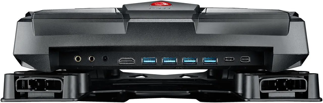 Alt view image 6 of 10 - MSI VR ONE 6RD-007US Intel Core i7 6th Gen 6820HK (2.70 GHz) NVIDIA GeForce GTX 1060 16 GB Memory 256 GB SSD Windows 10 Pro Gaming Laptop (VR Ready)