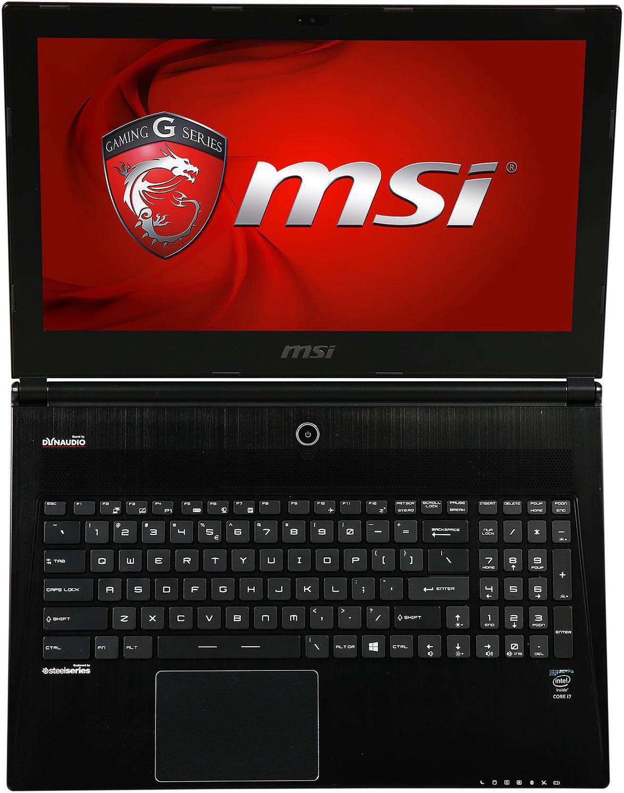 Alt view image 7 of 8 - MSI GS Series - 15.6" NVIDIA GeForce GTX 970M - Intel Core i7-4710HQ - 16GB Memory - 128 GB SSD - Windows 8.1 - Gaming Laptop - (GS60 GHOST PRO-064 )