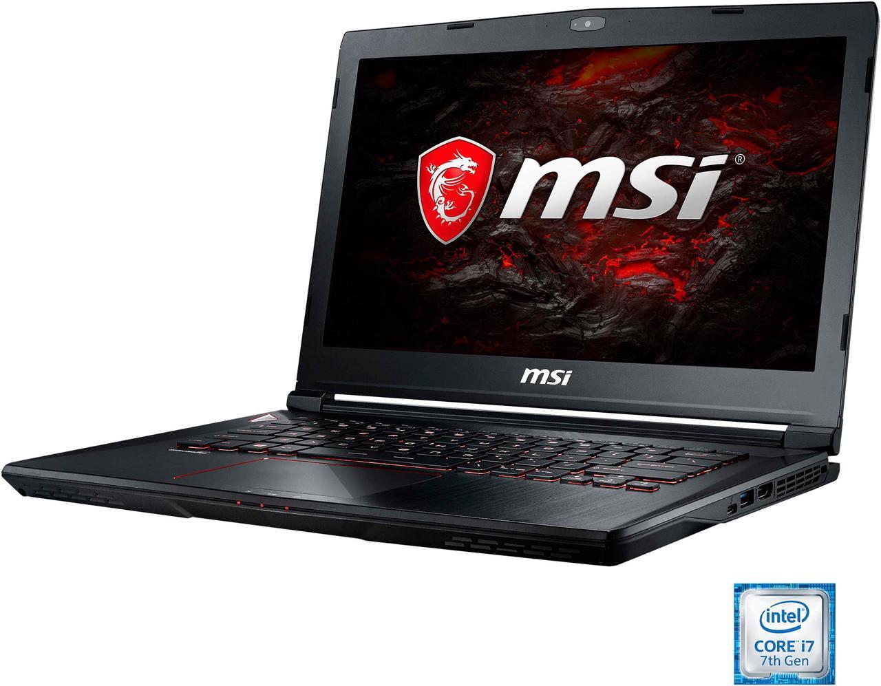 Main image of MSI GS Series - 14.0" GeForce GTX 1060 - Intel Core i7-7700HQ - 16GB Memory - 128 GB SSD - Windows 10 Home 64-Bit - Gaming Laptop - IPS (GS43VR PHANTOM PRO-069 )