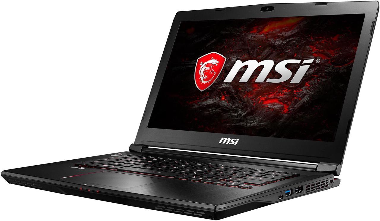 Alt view image 5 of 13 - MSI GS Series - 14.0" GeForce GTX 1060 - Intel Core i7-7700HQ - 16GB Memory - 128 GB SSD - Windows 10 Home 64-Bit - Gaming Laptop - IPS (GS43VR PHANTOM PRO-069 )