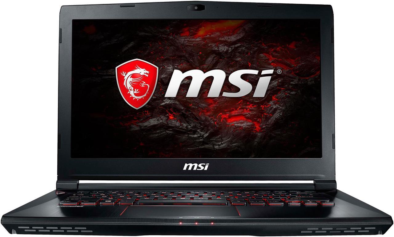 Alt view image 2 of 13 - MSI GS Series - 14.0" GeForce GTX 1060 - Intel Core i7-7700HQ - 16GB Memory - 128 GB SSD - Windows 10 Home 64-Bit - Gaming Laptop - IPS (GS43VR PHANTOM PRO-069 )