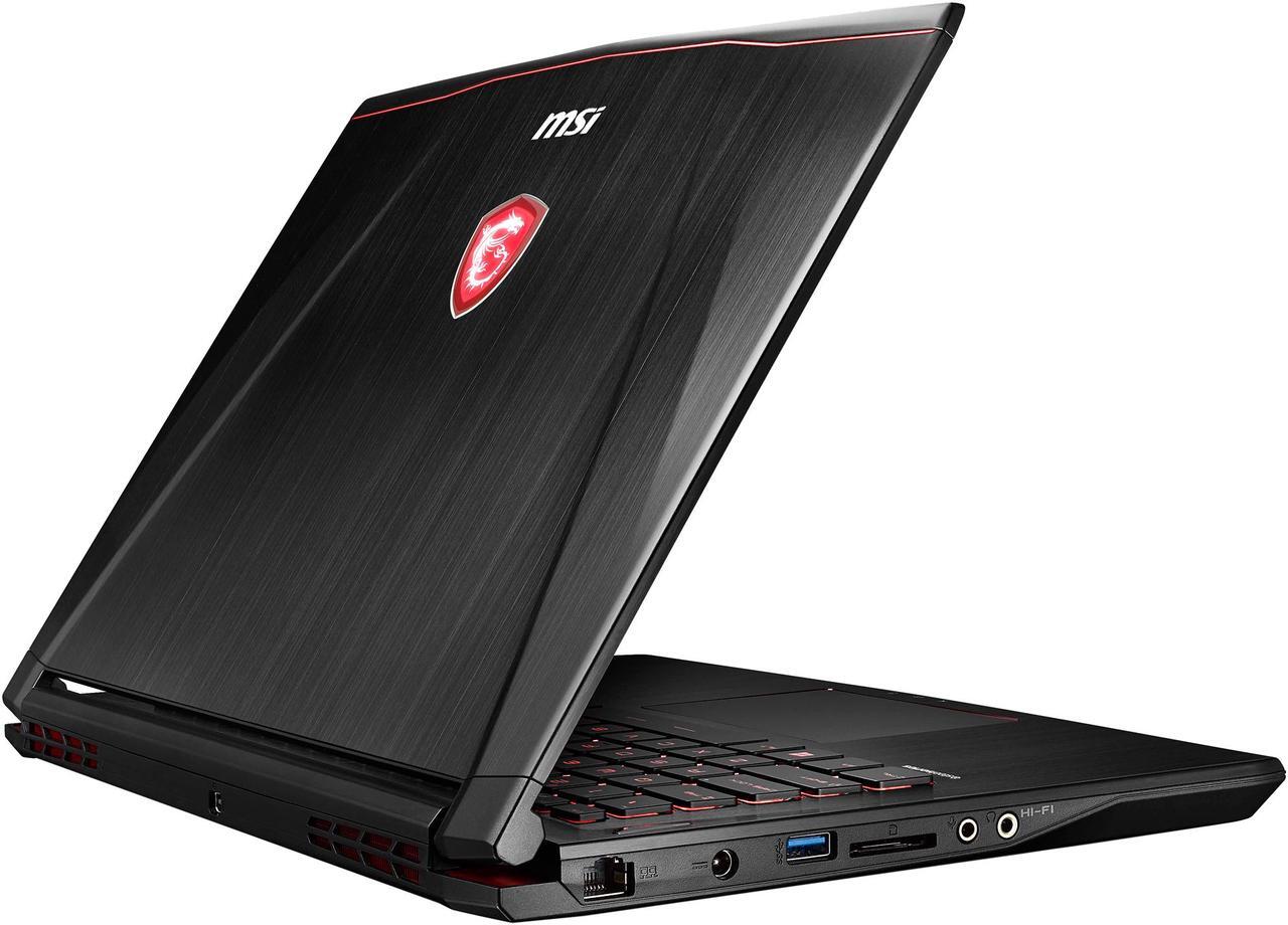 Alt view image 9 of 13 - MSI GS Series - 14.0" GeForce GTX 1060 - Intel Core i7-7700HQ - 16GB Memory - 128 GB SSD - Windows 10 Home 64-Bit - Gaming Laptop - IPS (GS43VR PHANTOM PRO-069 )